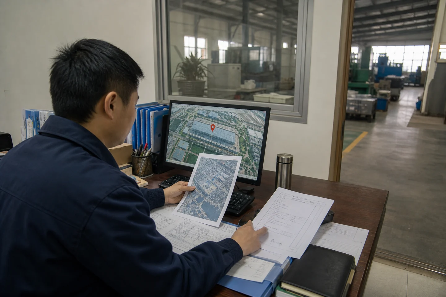 百度地图厂名与官网全称不一致时，采购确认同一企业看哪些证据