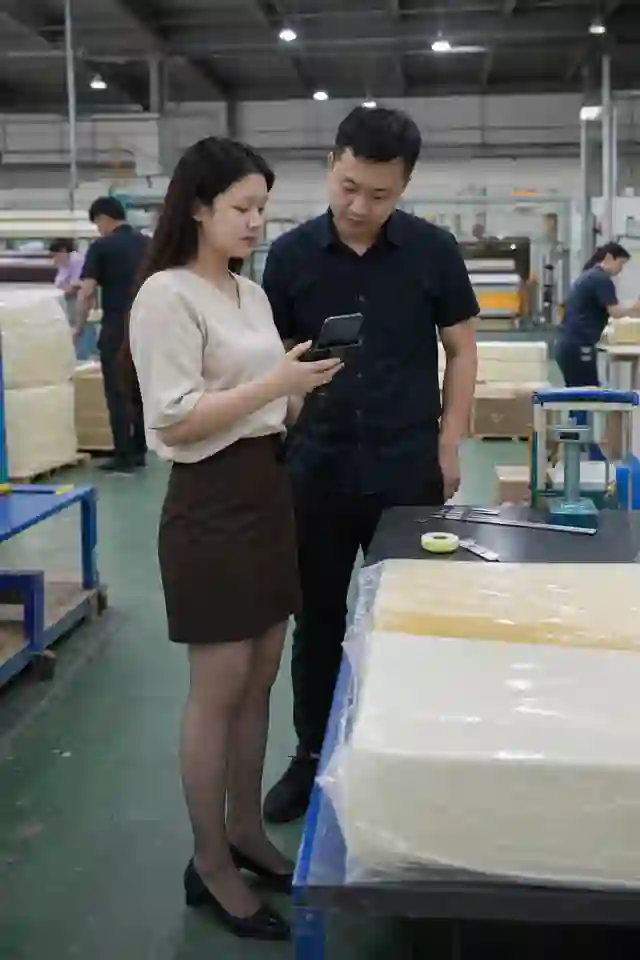 慢回弹记忆棉加工客户验收差异记录现场